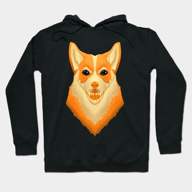 Corgi Hoodie by Dnatz